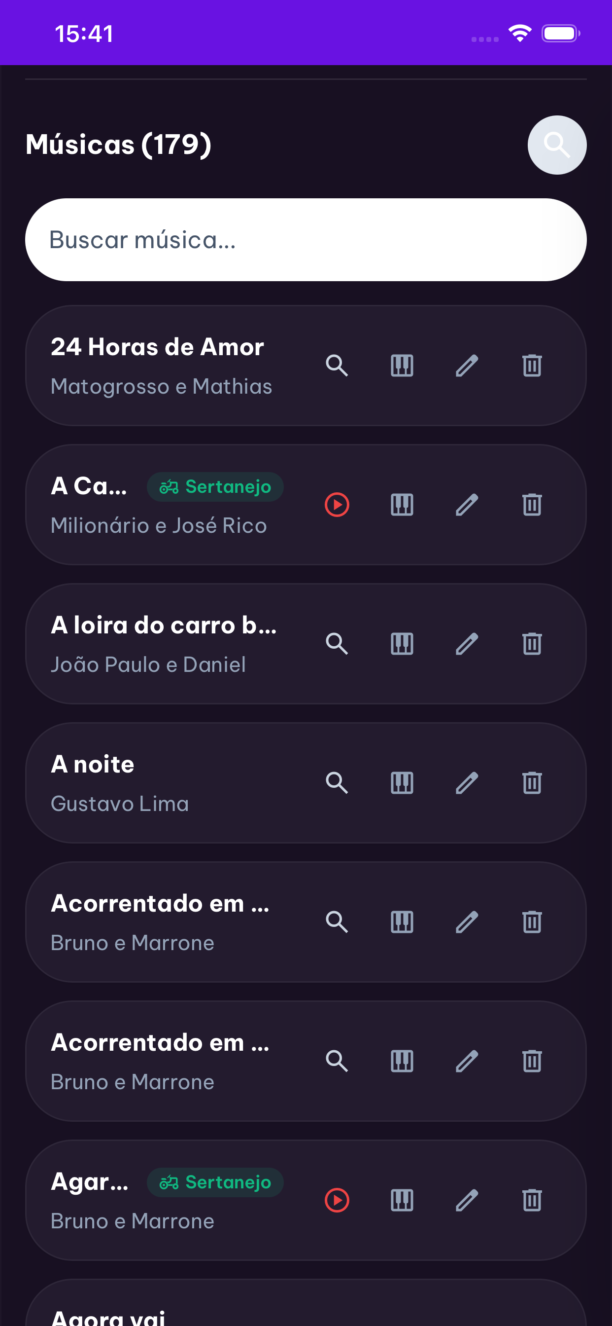 Repertório